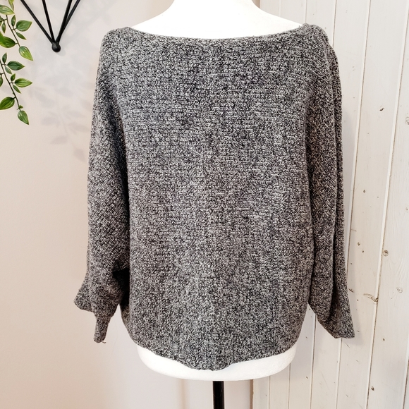 GAP | CHUNKY KNIT MARLED SWEATER DOLMAN SLEEVE - Picture 8 of 10